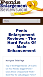Mobile Screenshot of penisenlargementreviews.com